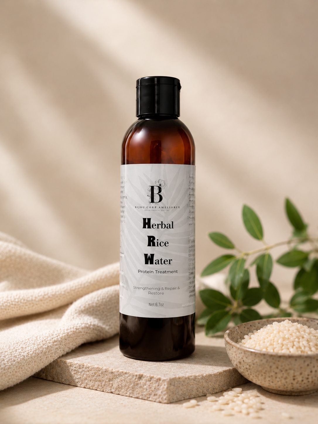 Herbal Rice Water Protein Treatment