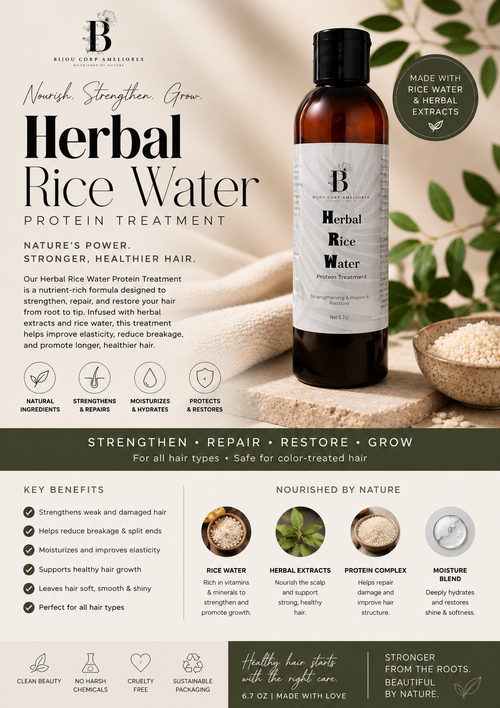 Herbal Rice Water Protein Treatment