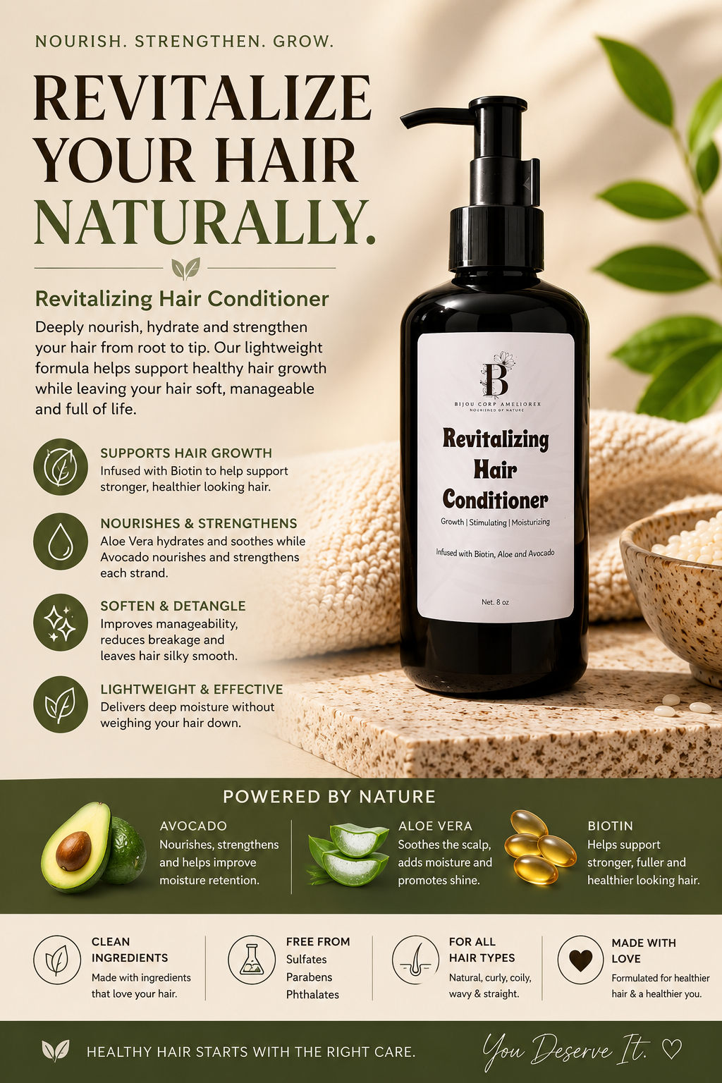 Revitalizing Hair Conditioner
